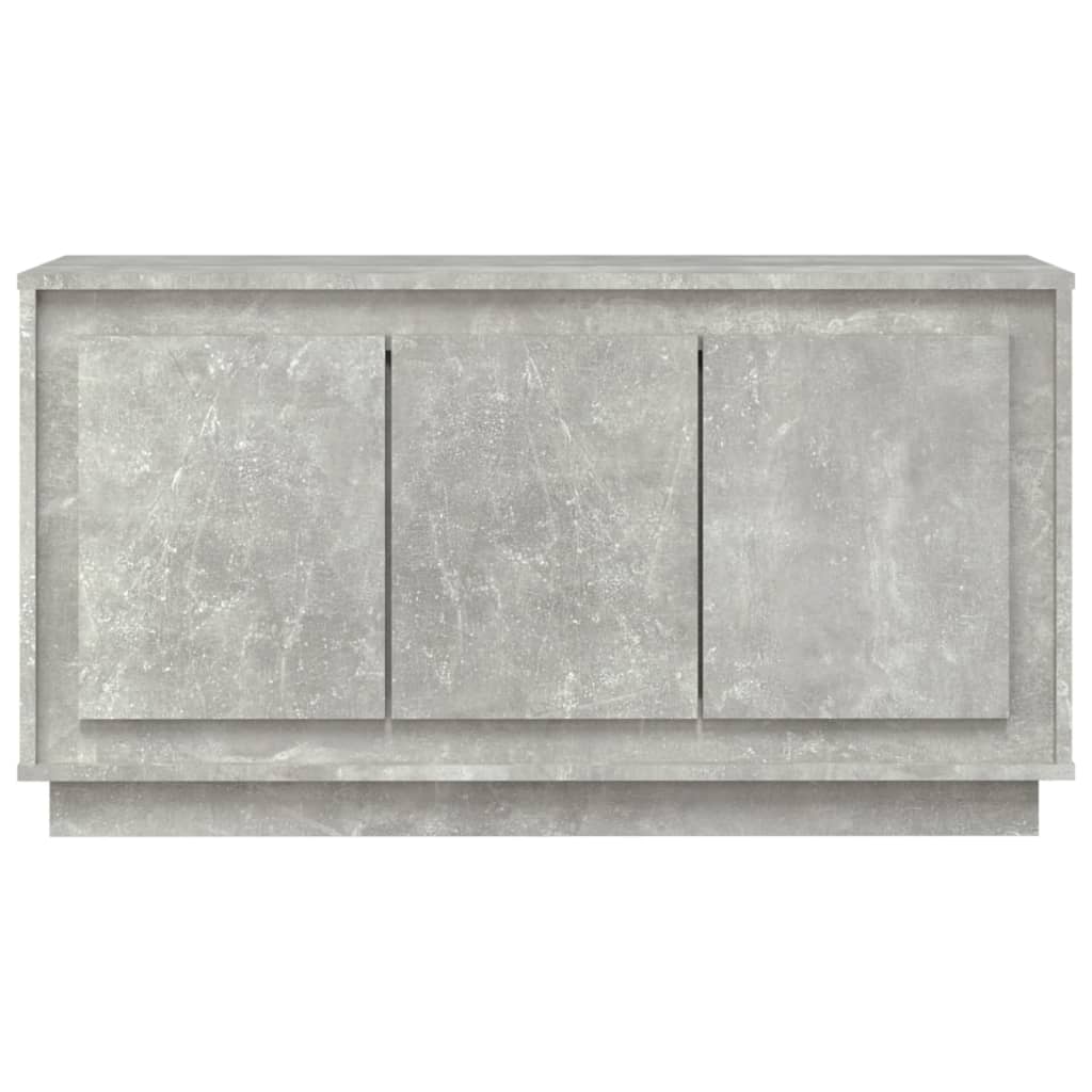 Kommode Betonggrå 102x35x55 cm