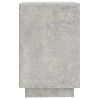 Kommode Betonggrå 102x35x55 cm