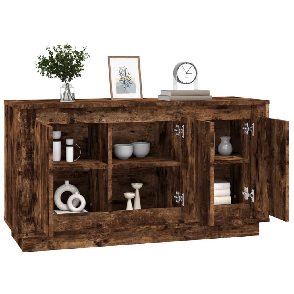 Kommode Røkt Eik 102x35x55 cm