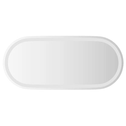 Baderomsspeil LED 80x35 cm oval