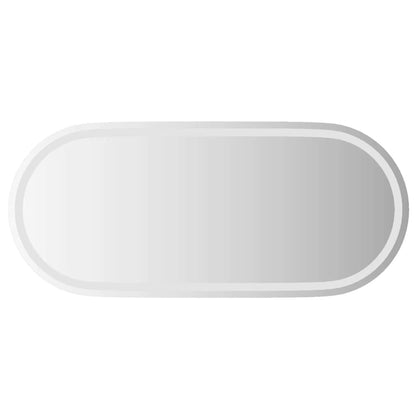 Baderomsspeil LED 100x45 cm oval