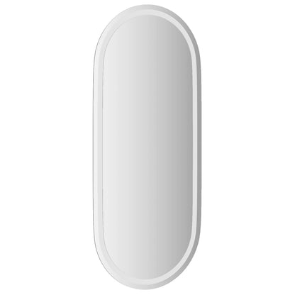 Baderomsspeil LED 100x45 cm oval