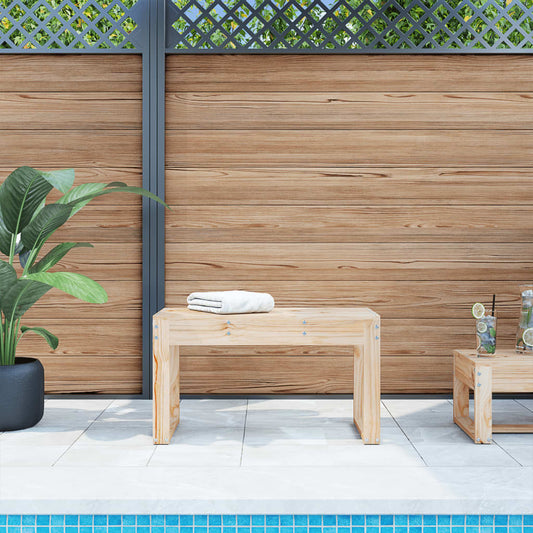 Hagebenk Tre 80x38x45 cm heltre furu