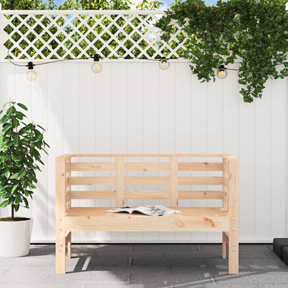 Hagebenk Tre 111,5x53x71 cm heltre furu
