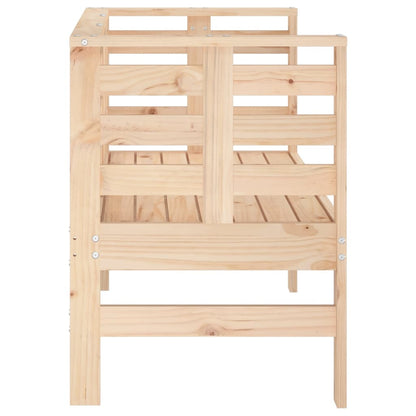 Hagebenk Tre 111,5x53x71 cm heltre furu
