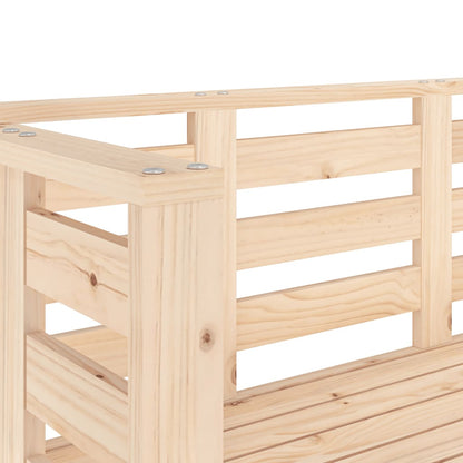 Hagebenk Tre 111,5x53x71 cm heltre furu