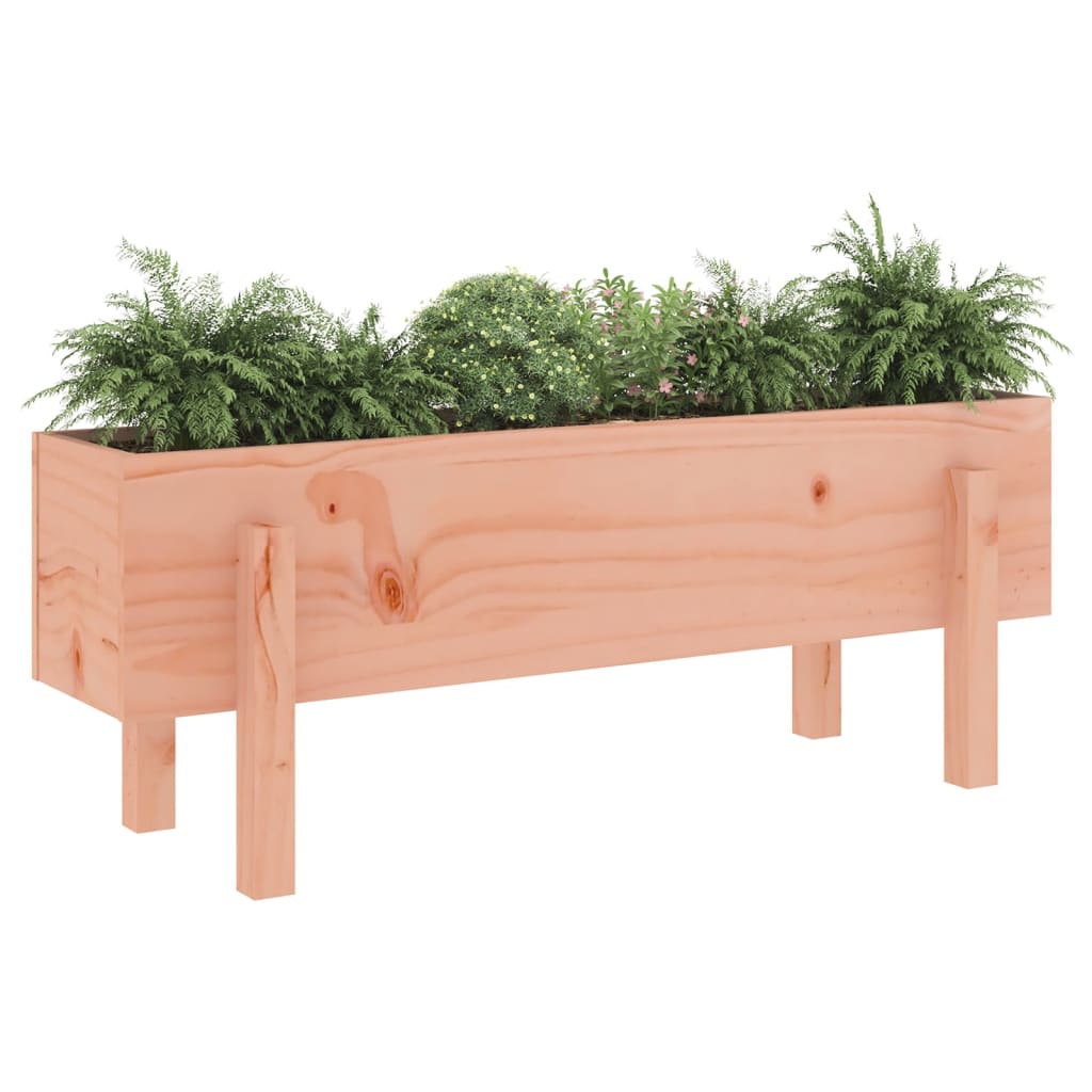 Utendørs Blomsterkasse Plantekasse Tre 101x30x38 cm heltre douglasgran