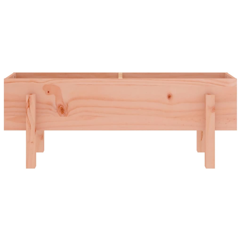 Utendørs Blomsterkasse Plantekasse Tre 101x30x38 cm heltre douglasgran