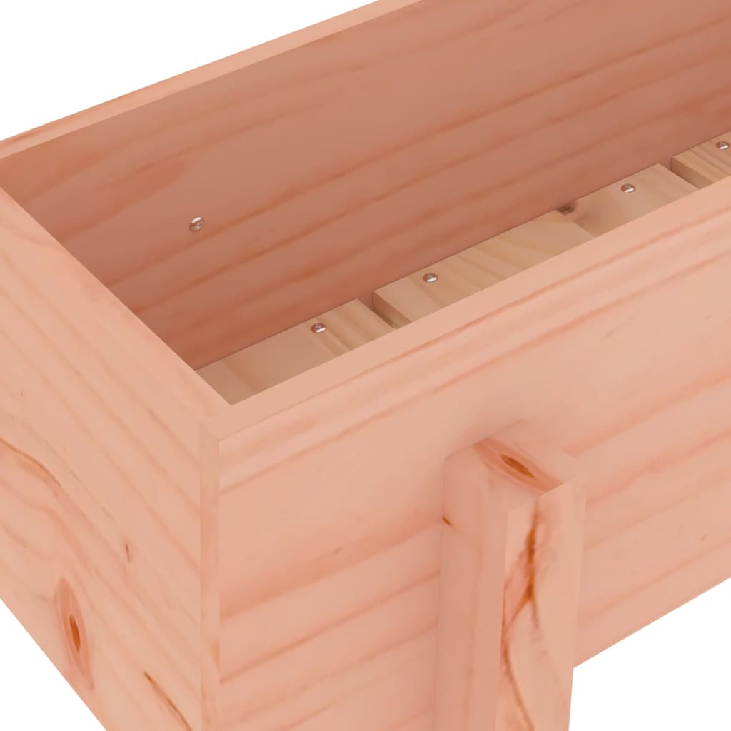 Utendørs Blomsterkasse Plantekasse Tre 101x30x38 cm heltre douglasgran