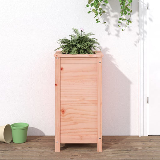 Utendørs Blomsterkasse Plantekasse Tre 40x40x78 cm heltre douglasgran
