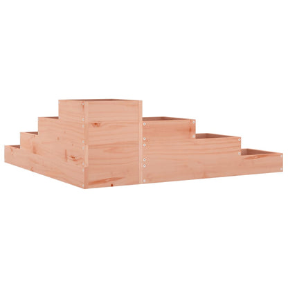 Hagepotte 4-etasjers 106x104,5x36 cm heltre Douglas