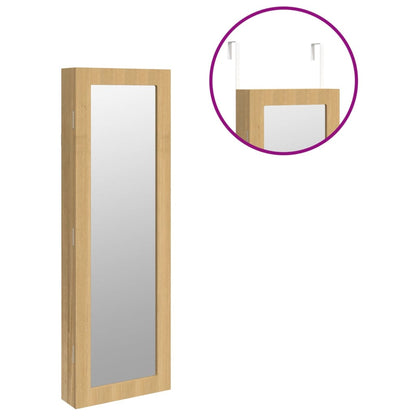 Smykkeskap Tre Vegghengt speil 30x8,5x90 cm