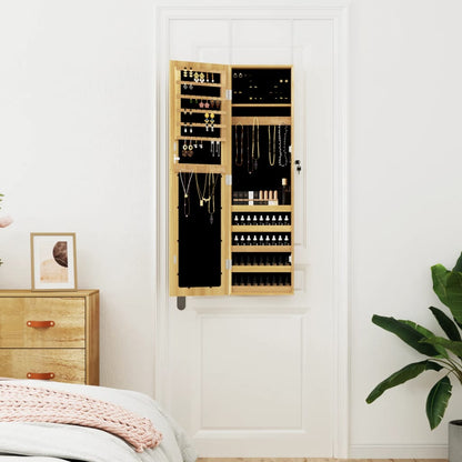 Smykkeskap med speil 30x8,5x106 cm