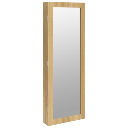 Smykkeskap Tre Vegghengt speil 37,5x10x106 cm