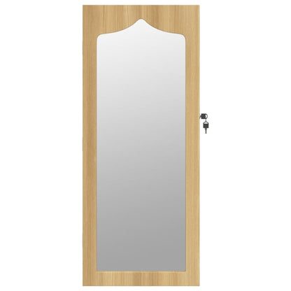 Smykkeskap Tre Vegghengt speil 37,5x10x90 cm