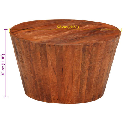 Salongbord Sofabord Tre Heltre Mango Ø 52x30 cm kraftig