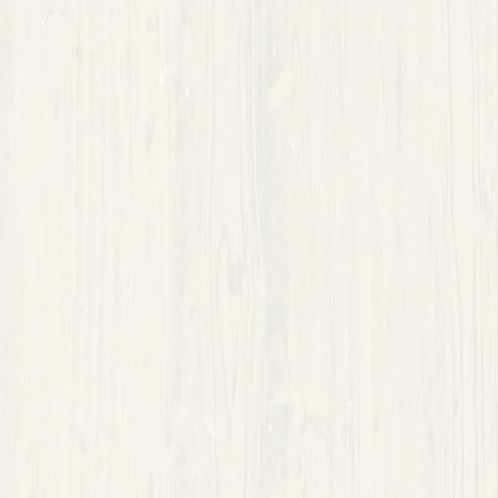 Kommode Hvit VIGO 80x40x76 cm heltre furu