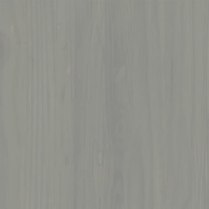 Kommode Grå VIGO 80x40x76 cm heltre furu