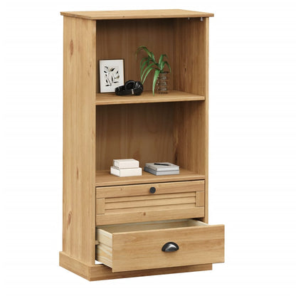 Bokhylle Tre VIGO 60x35x114,5 cm heltre furu
