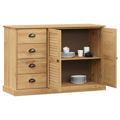 Skjenk Tre med skuffer VIGO 113x40x75 cm heltre furu