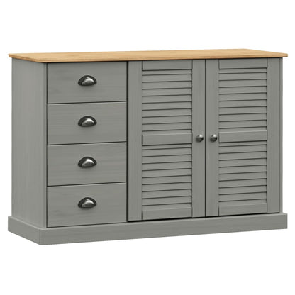 Skjenk Tre med skuffer VIGO 113x40x75 cm heltre furu