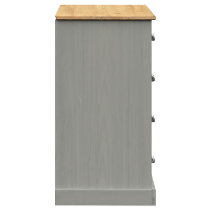 Skjenk Tre med skuffer VIGO 113x40x75 cm heltre furu