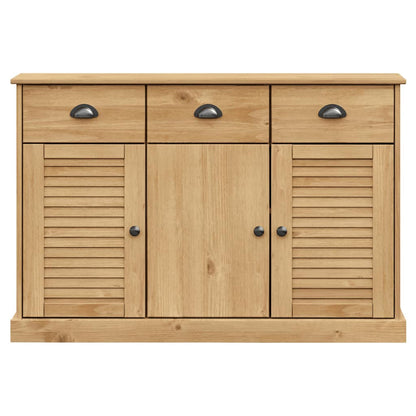 Skjenk Tre med skuffer VIGO 113x40x75 cm heltre furu