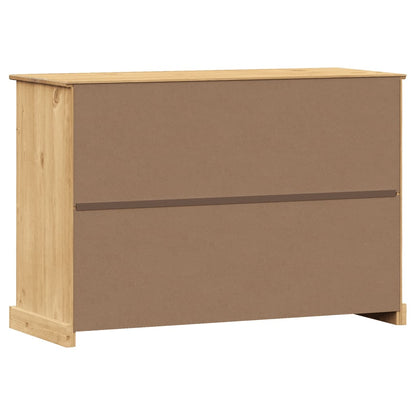 Skjenk Tre med skuffer VIGO 113x40x75 cm heltre furu