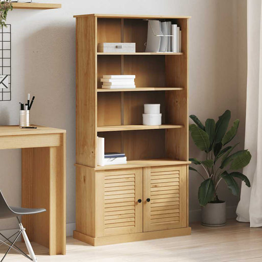 Bokhylle Tre VIGO 85x35x170 cm heltre furu