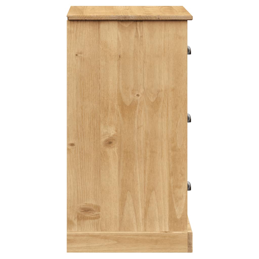 Skjenk Tre med skuffer VIGO 78x40x75 cm heltre furu
