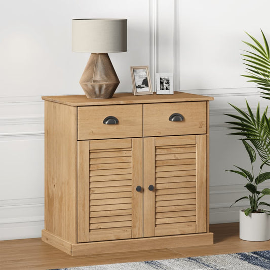 Skjenk Tre med skuffer VIGO 78x40x75 cm heltre furu