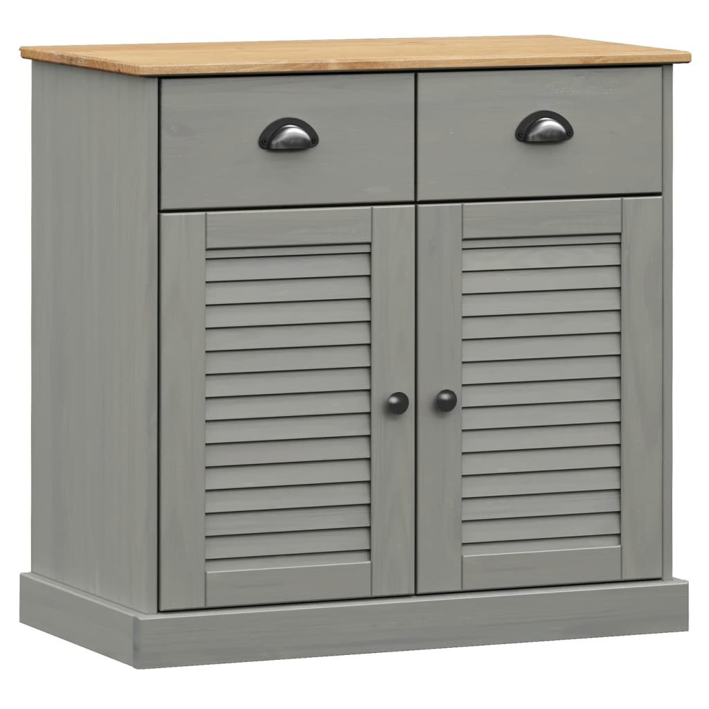 Skjenk Tre med skuffer VIGO 78x40x75 cm heltre furu