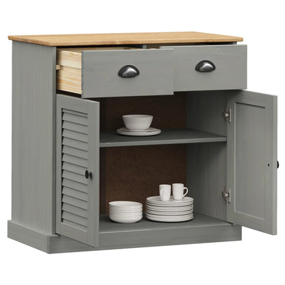 Skjenk Tre med skuffer VIGO 78x40x75 cm heltre furu