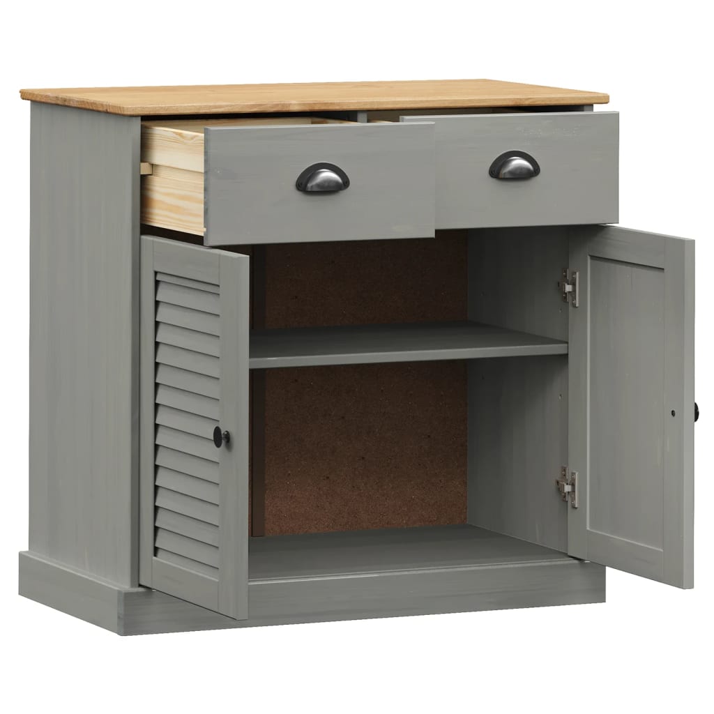 Skjenk Tre med skuffer VIGO 78x40x75 cm heltre furu