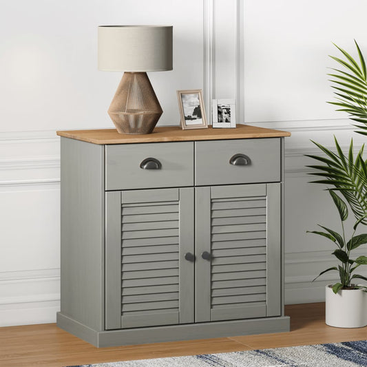 Skjenk Tre med skuffer VIGO 78x40x75 cm heltre furu