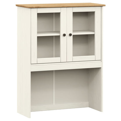 Kommode Hvit Topp VIGO 78x30x100 cm heltre furu