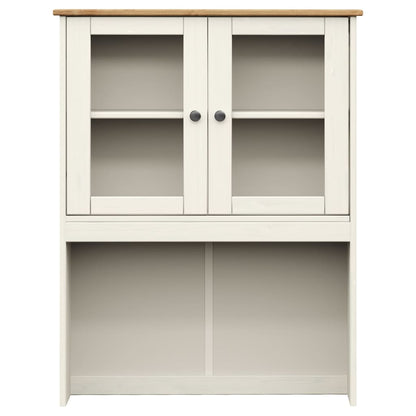 Kommode Hvit Topp VIGO 78x30x100 cm heltre furu