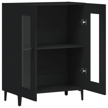 Skjenk Svart 69,5x34x90 cm