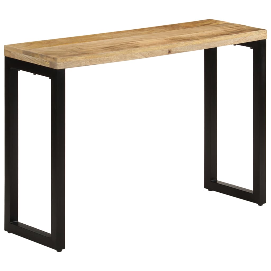 Avlastningsbord konsollbord Tre 110x35x76 cm grovt heltre mangotre