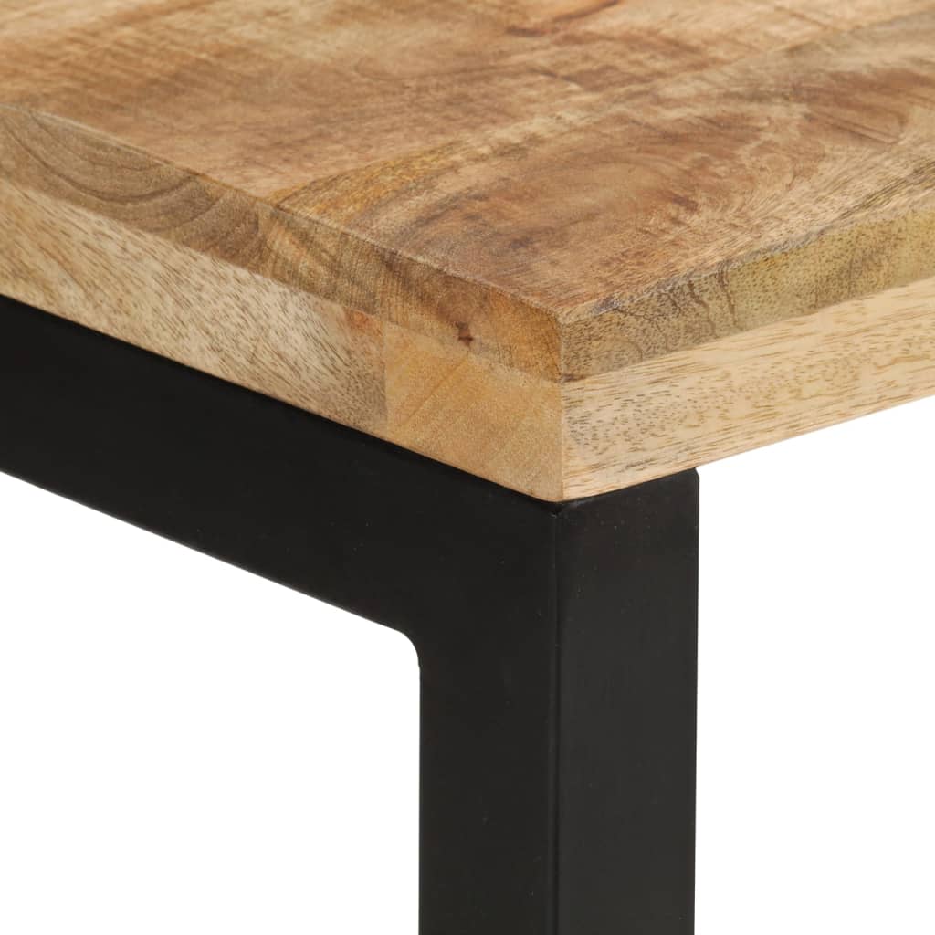 Avlastningsbord konsollbord Tre 110x35x76 cm grovt heltre mangotre