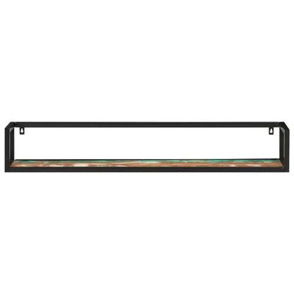 Vegghylle Tre 2 stk 110x17x17 cm gjenvunnet heltre