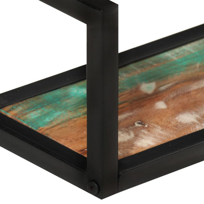 Vegghylle Tre 2 stk 110x17x17 cm gjenvunnet heltre