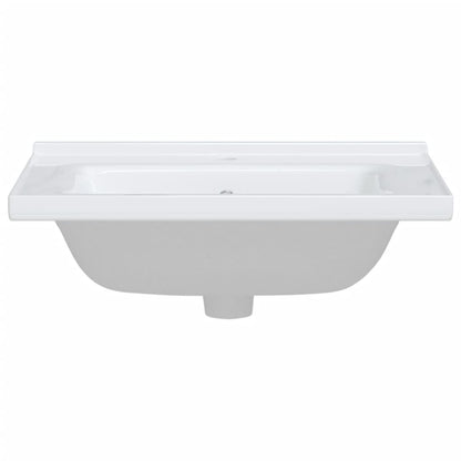 Baderomsvask Hvit 61x48x19,5 cm rektangulær keramikk