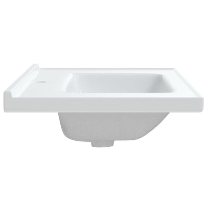 Baderomsvask Hvit 71x48x19,5 cm rektangulær keramikk