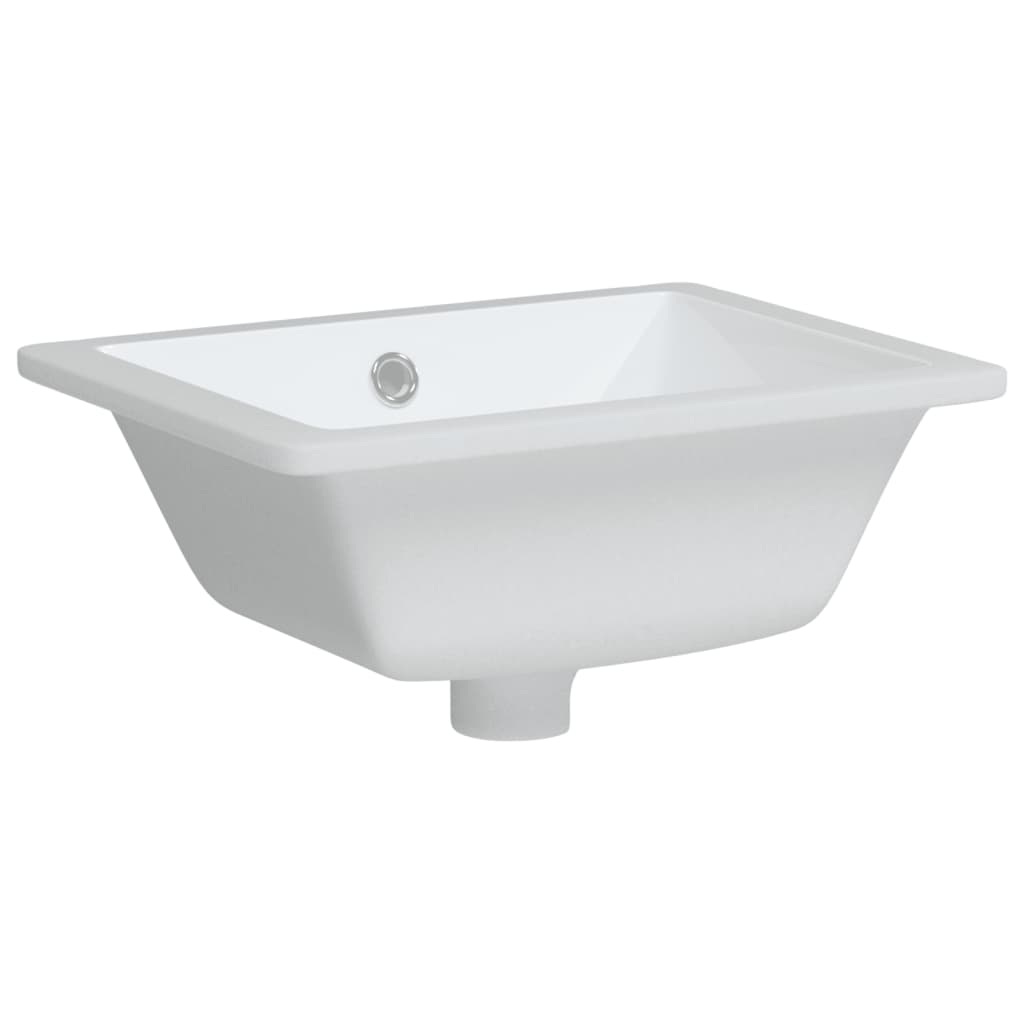 Baderomservant Hvit 39x30x18,5 cm rektangulær keramikk