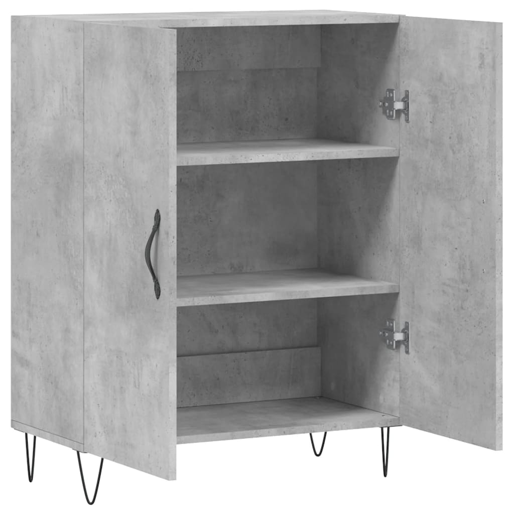 Skjenk Betonggrå 69,5x34x90 cm
