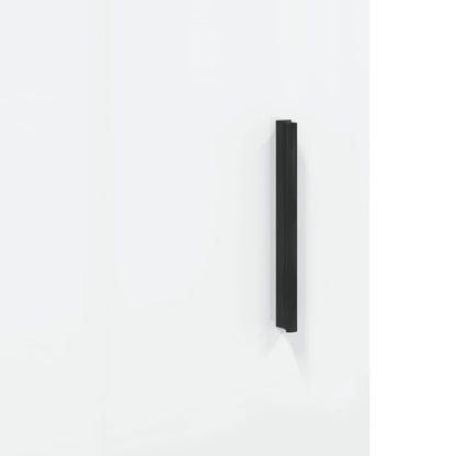 Skjenk Høyglans Hvit 69,5x34x90 cm