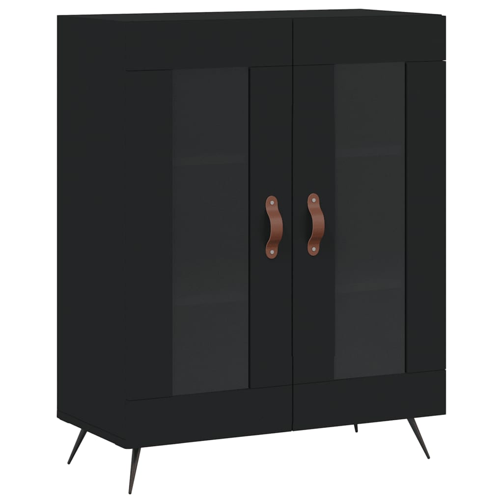 Skjenk Svart 69,5x34x90 cm