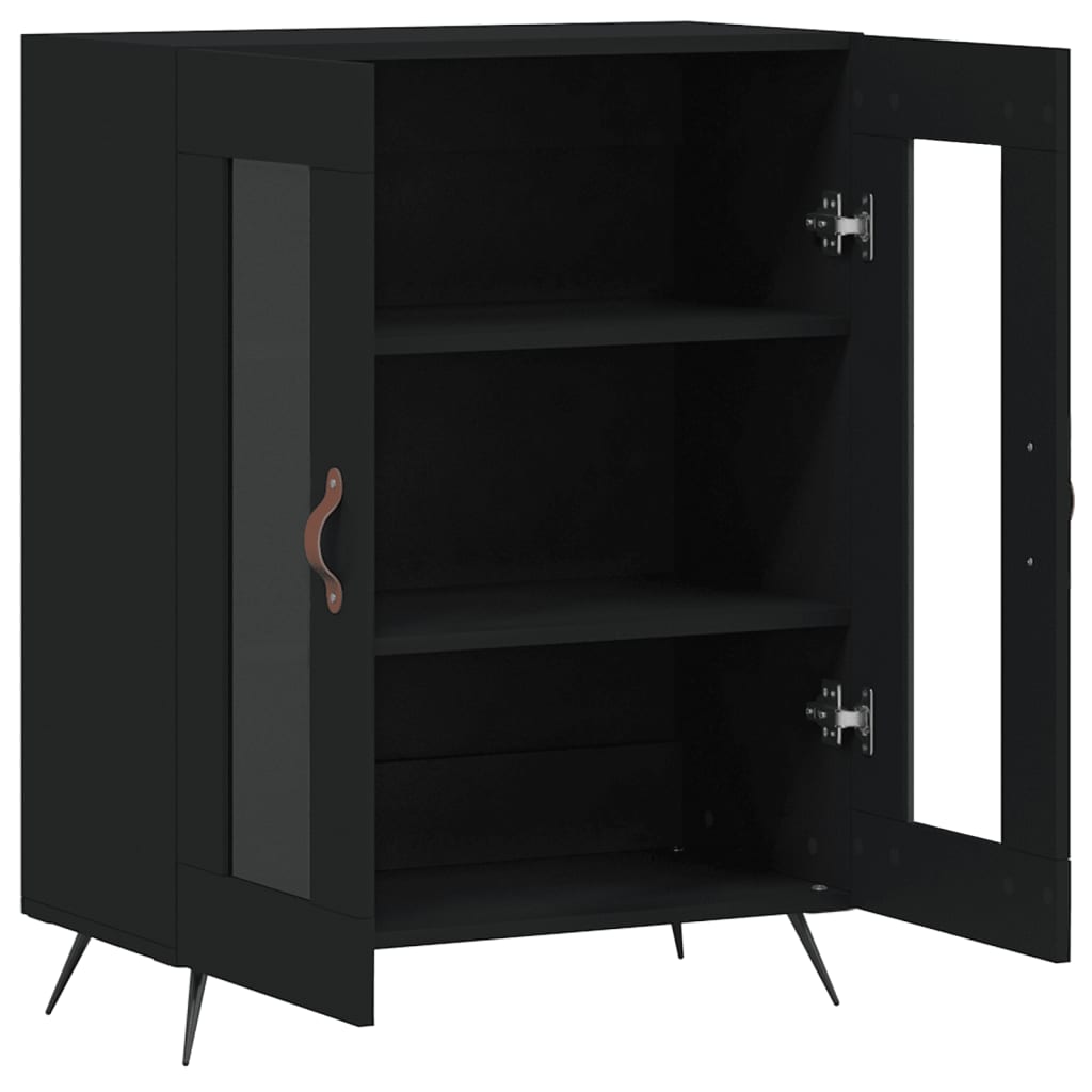 Skjenk Svart 69,5x34x90 cm