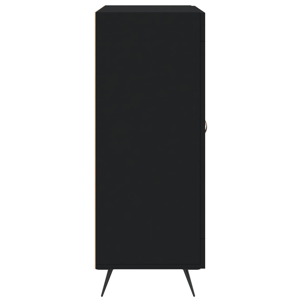 Skjenk Svart 69,5x34x90 cm
